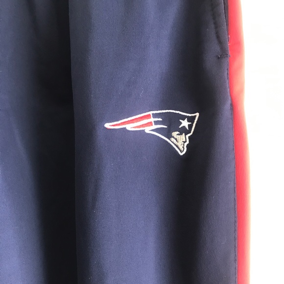 NFL Team Apparel Patriots Athletic Jogger Pants - Picture 4 of 8
